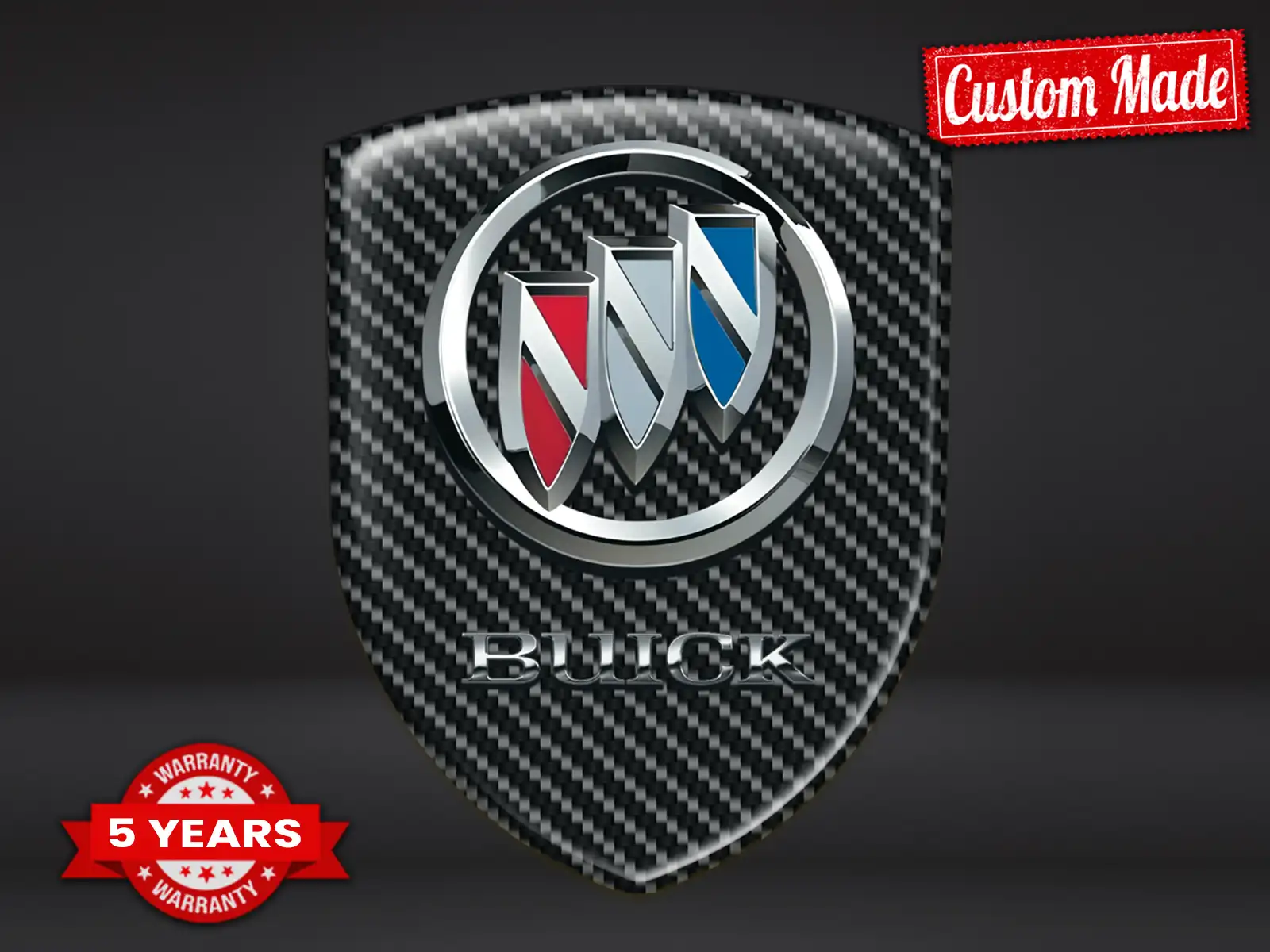 Buick Logo Silicona S Auto Pro Máximo Estilo Edición Estilosa